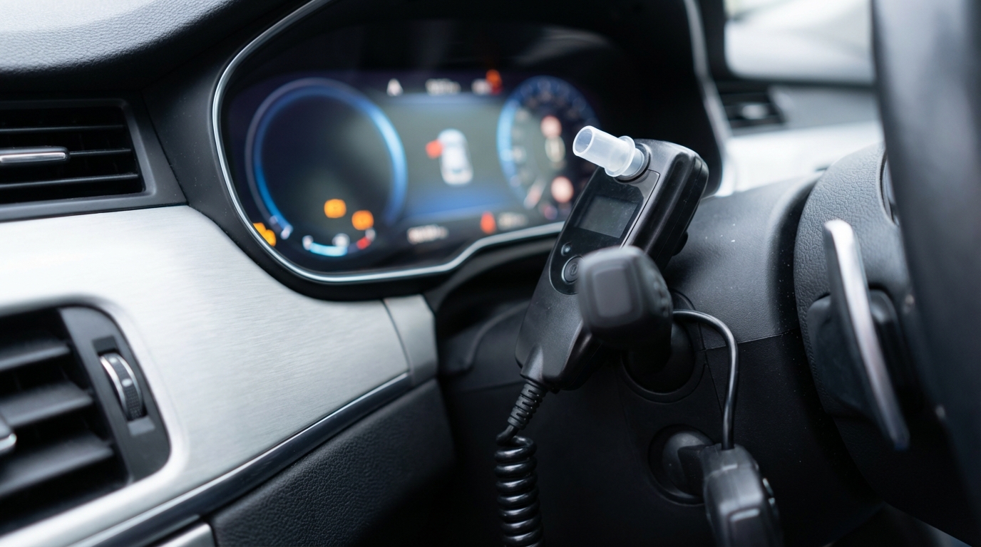 음주운전 방지장치(알코올 인터록) 이미지