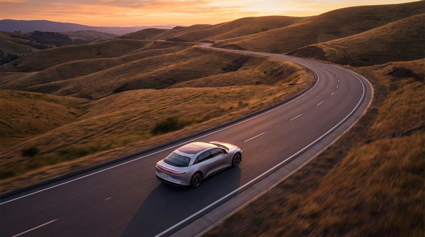 고속도로를 달리는 자동차