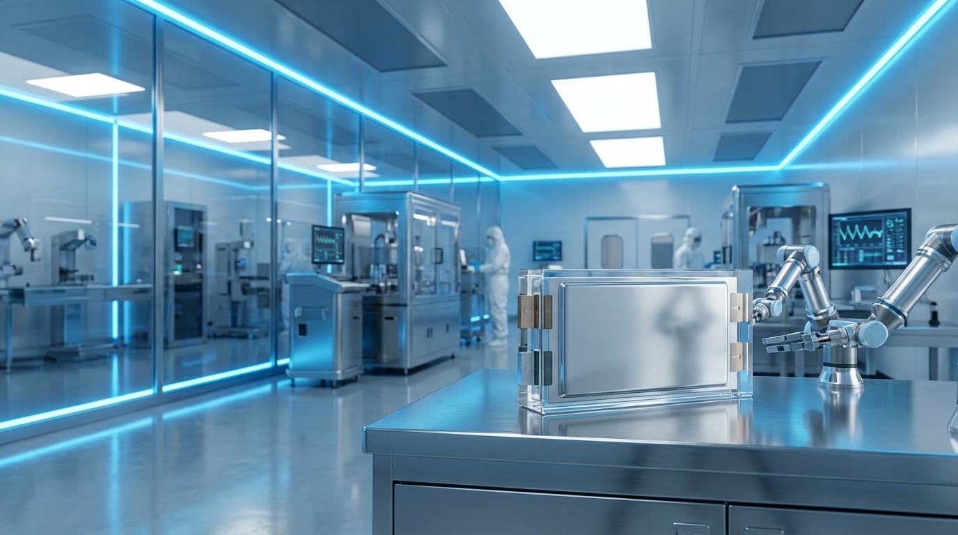 전고체 배터리 연구 개발 현장