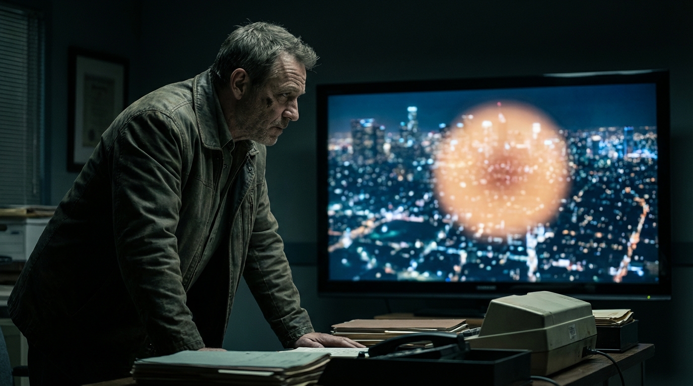 디지털 지도에서 대략적인 도시 범위만 표시되는 모습