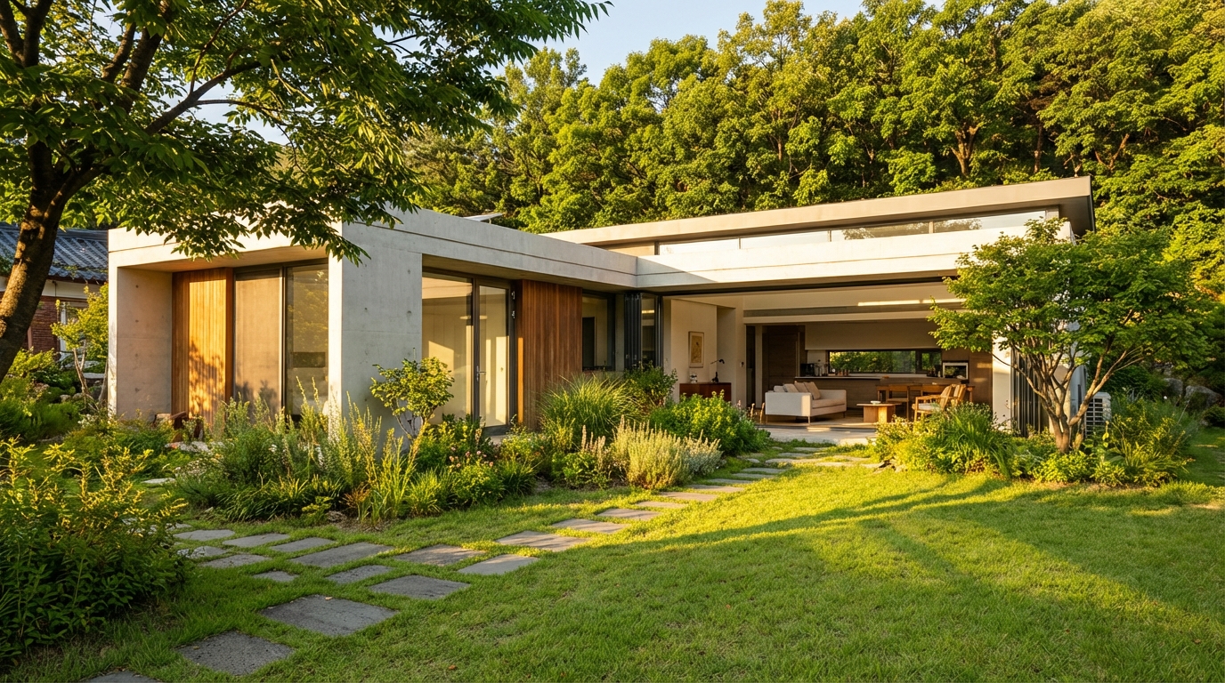 한국의 단독주택과 정원